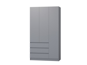 Шкаф АКАЦИЯ 2200/1200/520/ Графит
