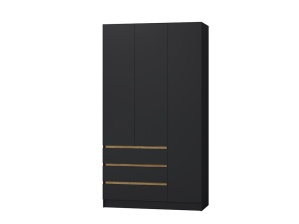 Шкаф АКАЦИЯ 2200/1200/520/ Черный