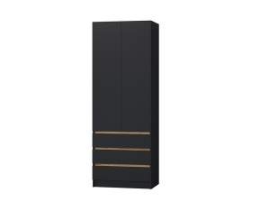 Шкаф АКАЦИЯ 2200/800/520/ Черный